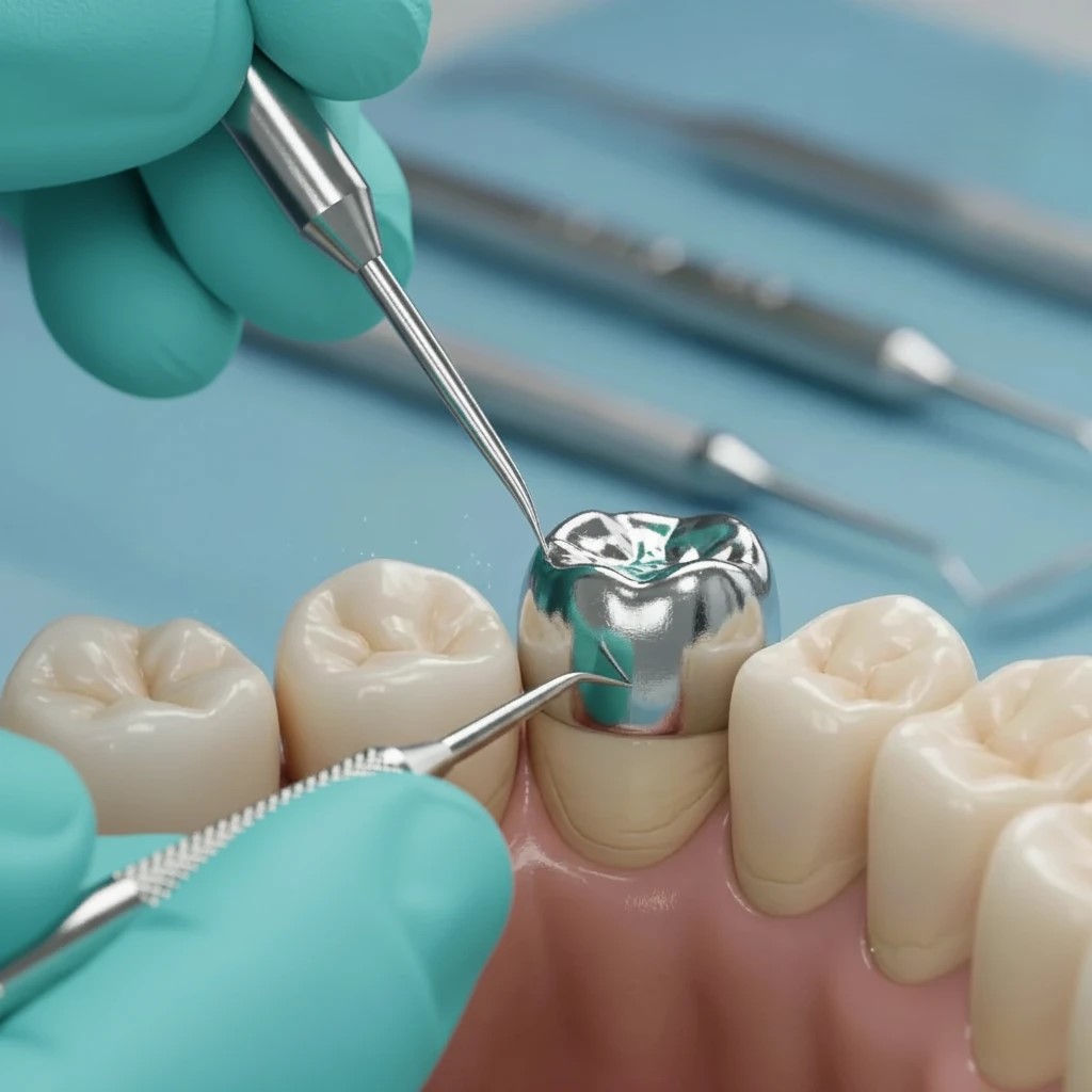 Metal Crowns treatment