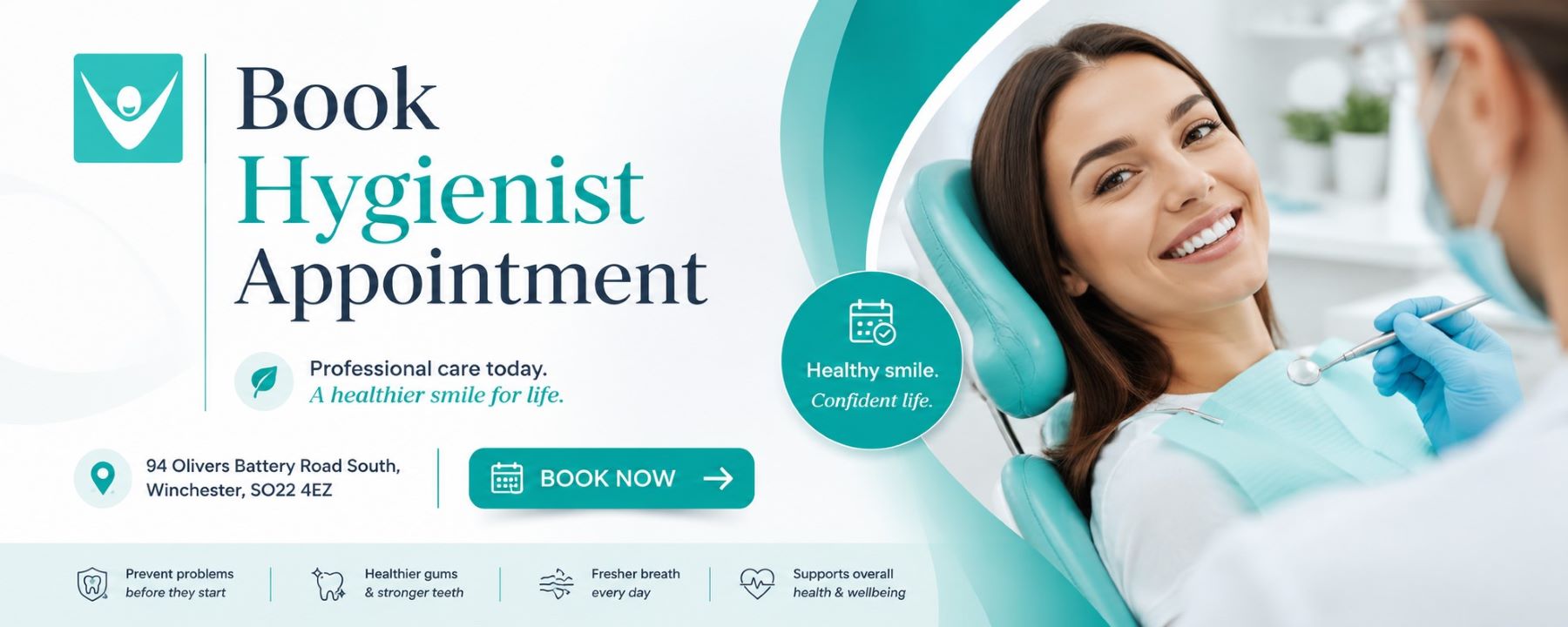 book hygienist appointment