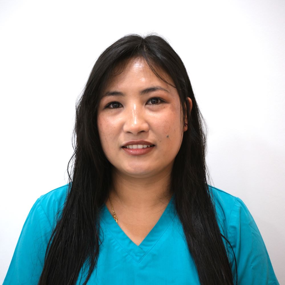 Binita- dental nurse at olivers battery dental battery
