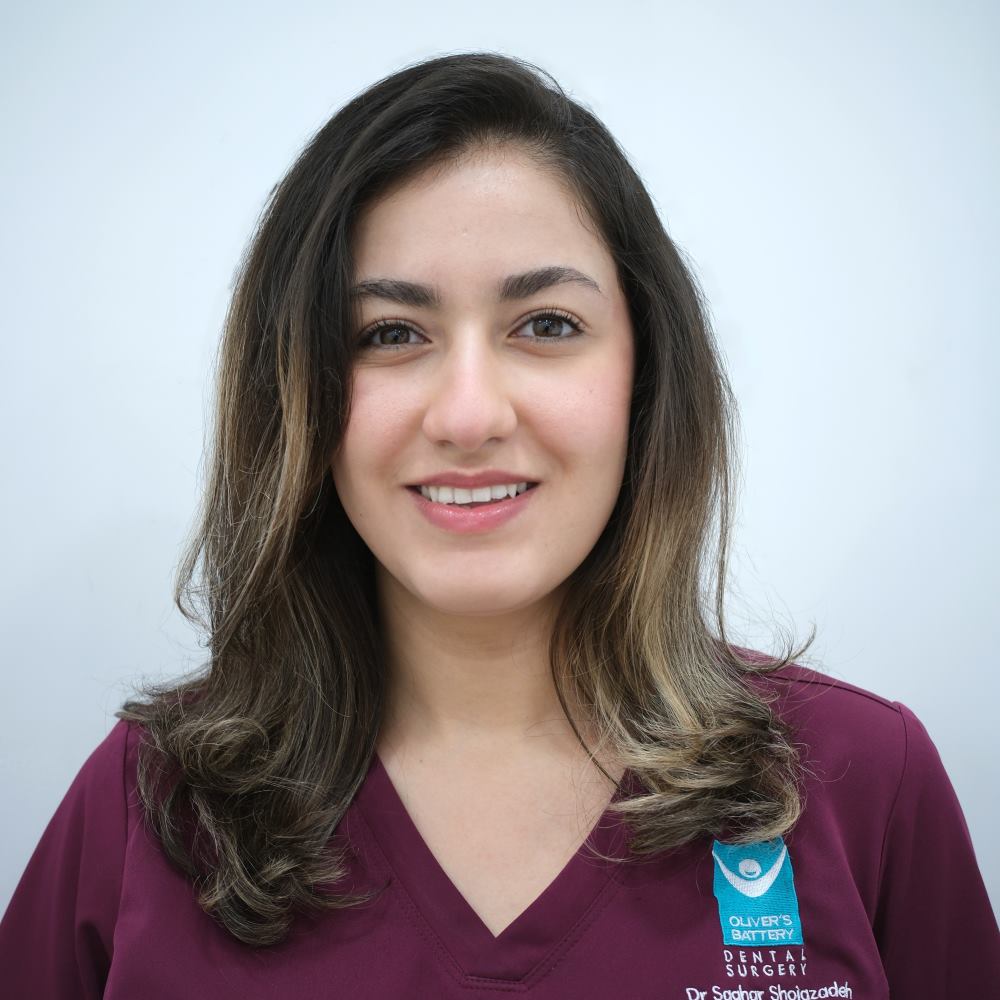 Dr Saghar Shojazadeh, Dentist at Oliver’s Battery Dental Surgery in Winchester